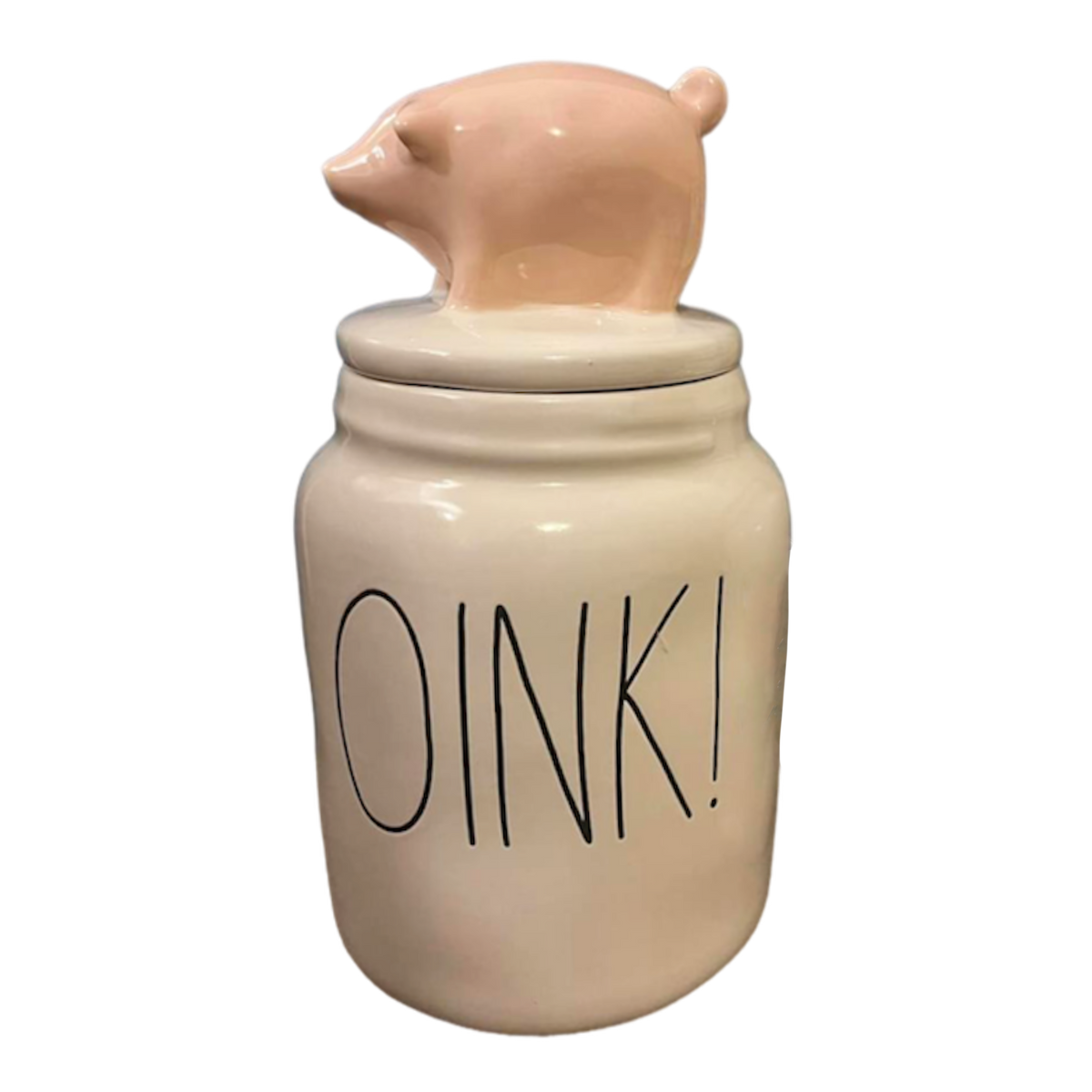 Rae Dunn OINK! Canister Farmline Dunn Directory