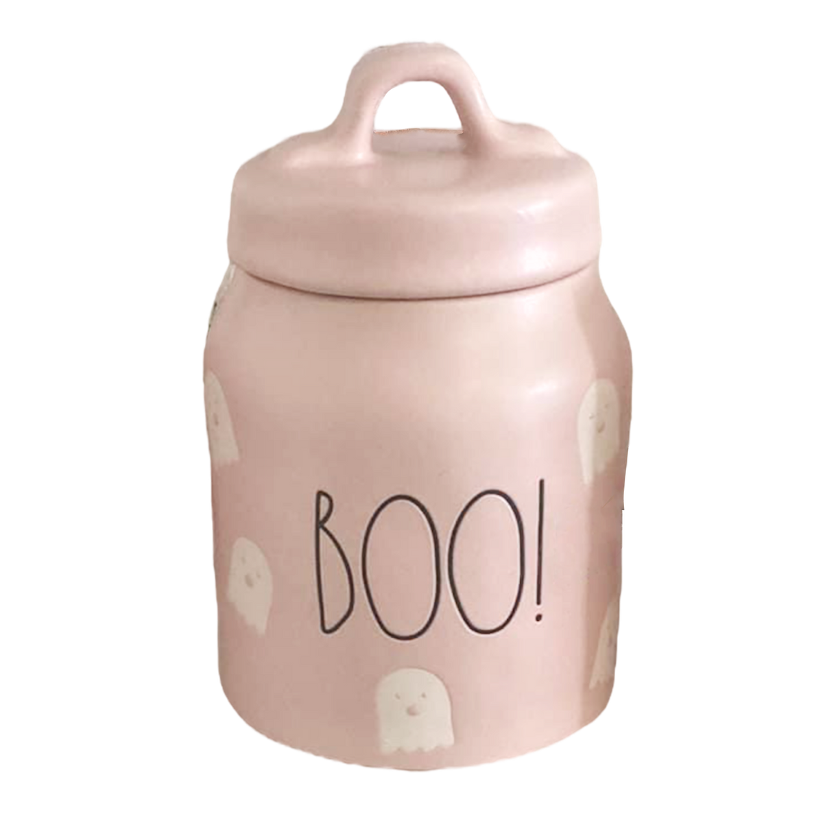 Rae Dunn BOO Canister Ghost Print Dunn Directory