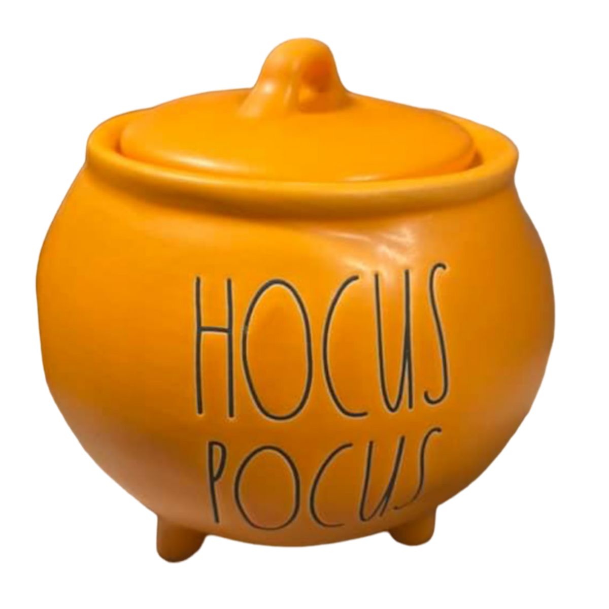 Rae Dunn HOCUS POCUS Cauldron Canister Halloween Dunn Directory