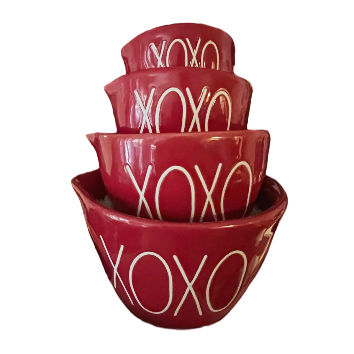 Rae Dunn Red Measuring Cups high quality