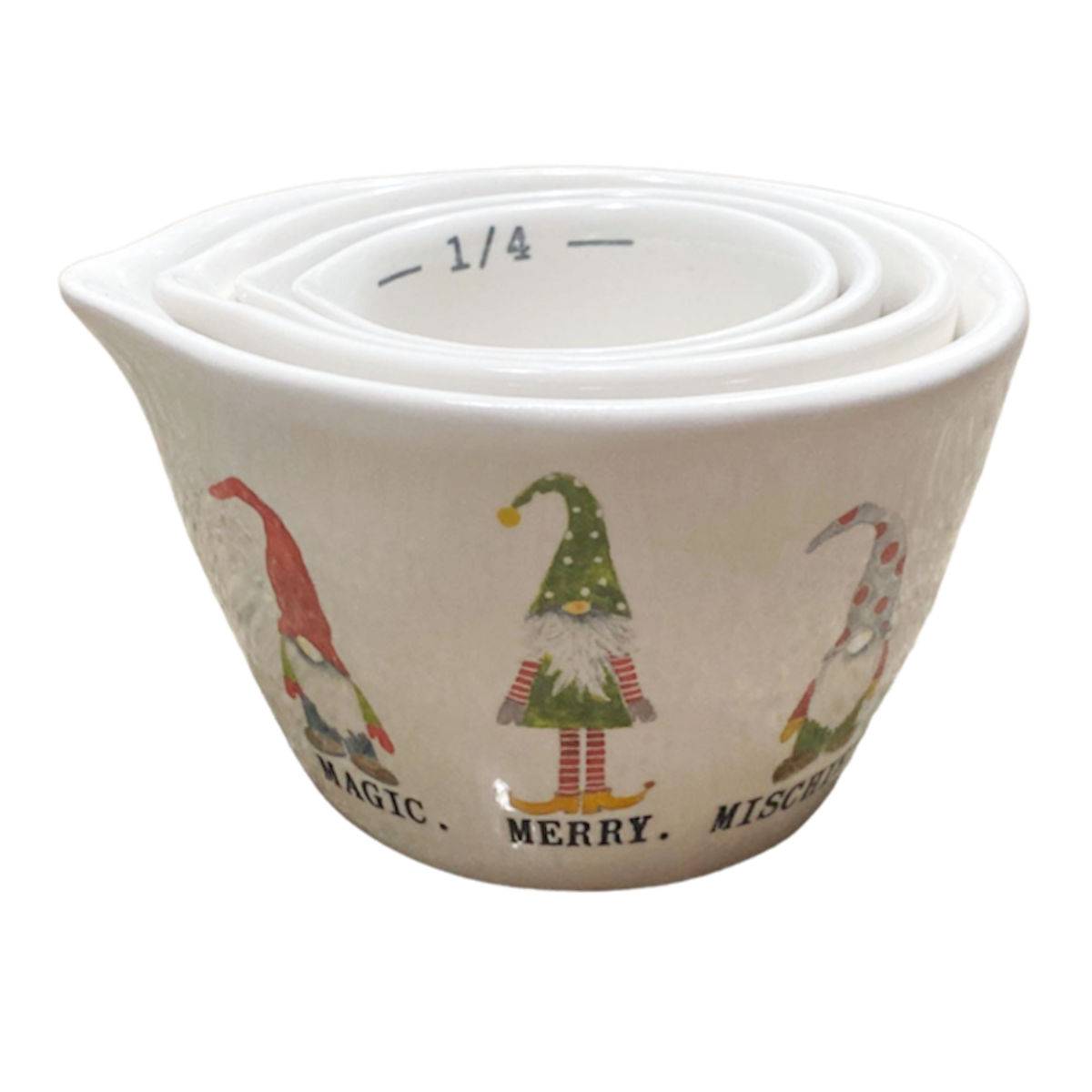 Outlets Rae Dunn Christmas Measuring Cups