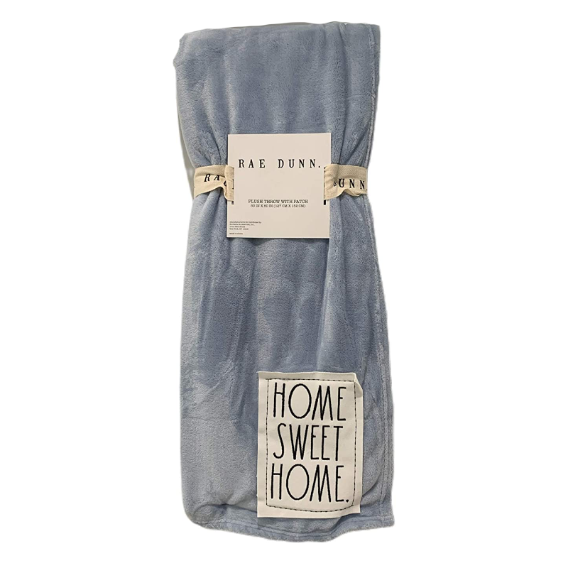 Grey fleece blanket online primark