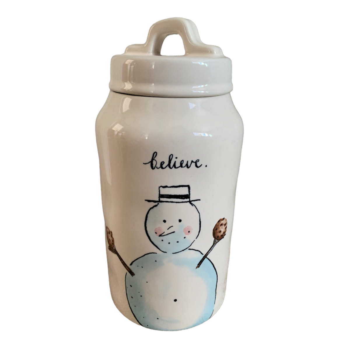 Rae offers Dunn Snowman Believe Canister