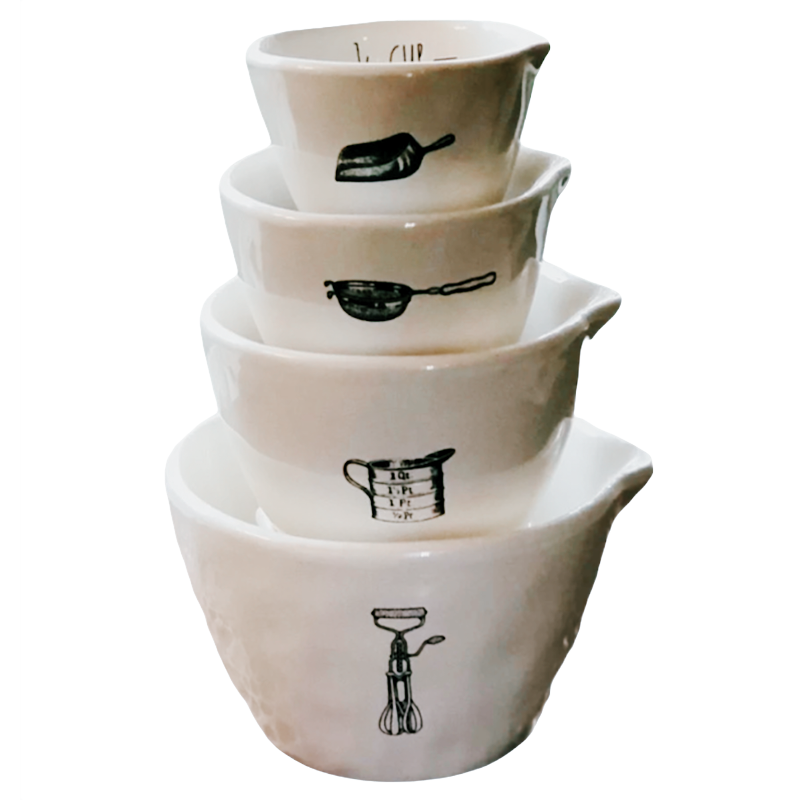 Rae Dunn Icon Measuring Cups Set Of 4 Kitchen Collection - PipPosh