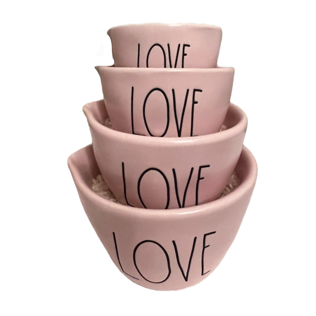 Rae Dunn PINK HEART Measuring Cups – Dunn Directory