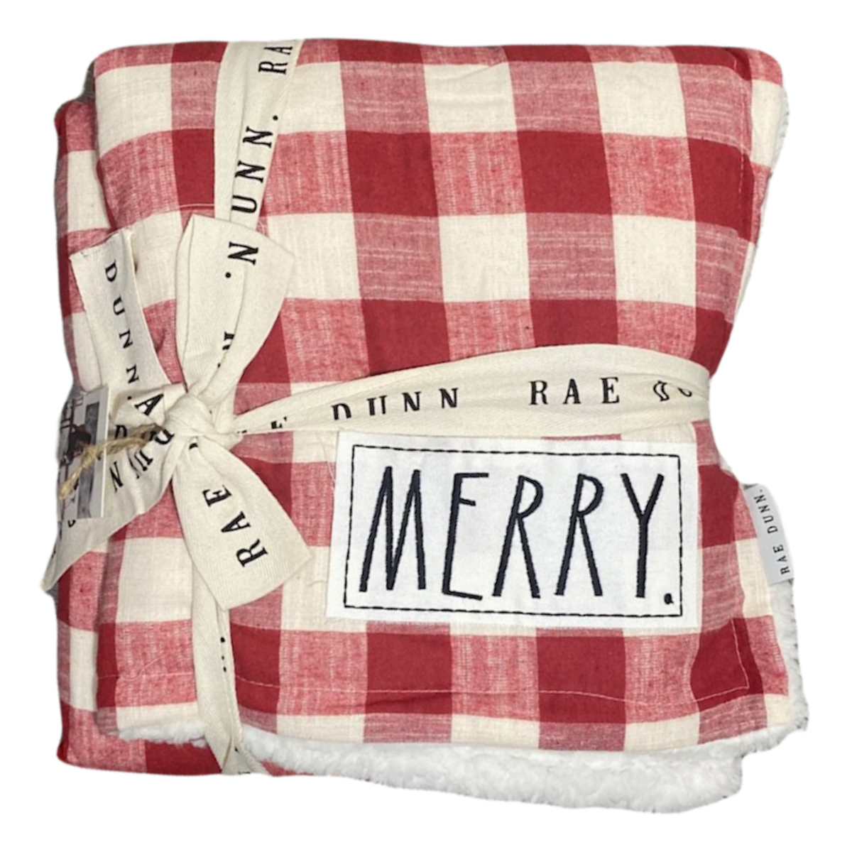 Rae dunn christmas blanket sale