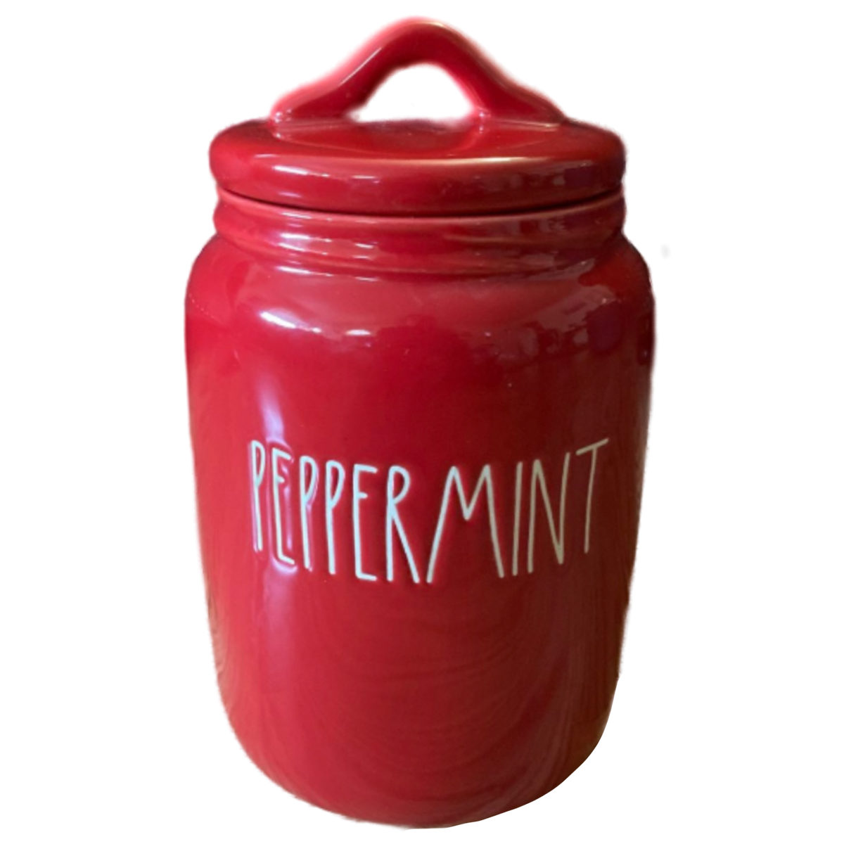 Rae Dunn vintage peppermint outlet YUM Canister