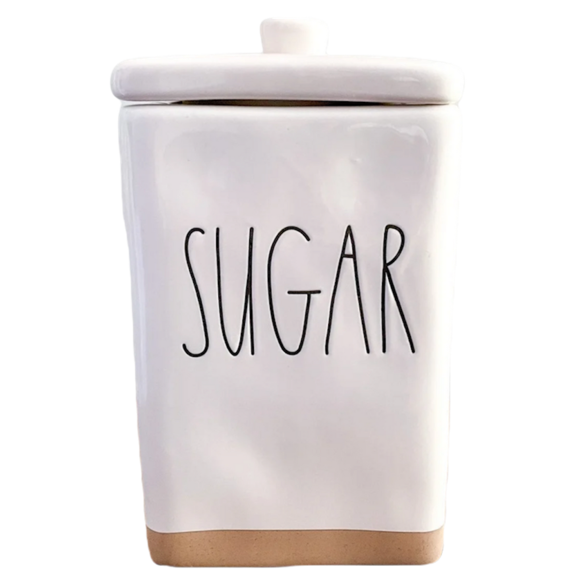 Rae Dunn SUGAR Canister | Tan Bottom – Dunn Directory