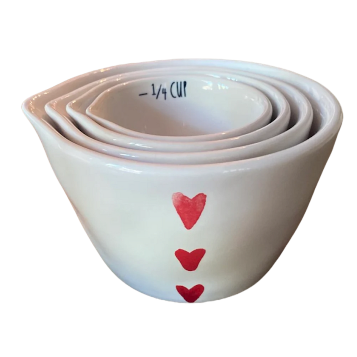Red Heart Measuring Cups – Decor CT