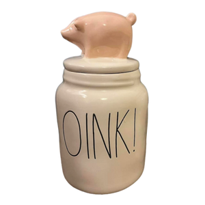 Rae Dunn OG Chicken Cluck Typewriter Font Canister And 2024 Rae Dunn OG Chicken Cluck Typewriter Font Canister And 2024