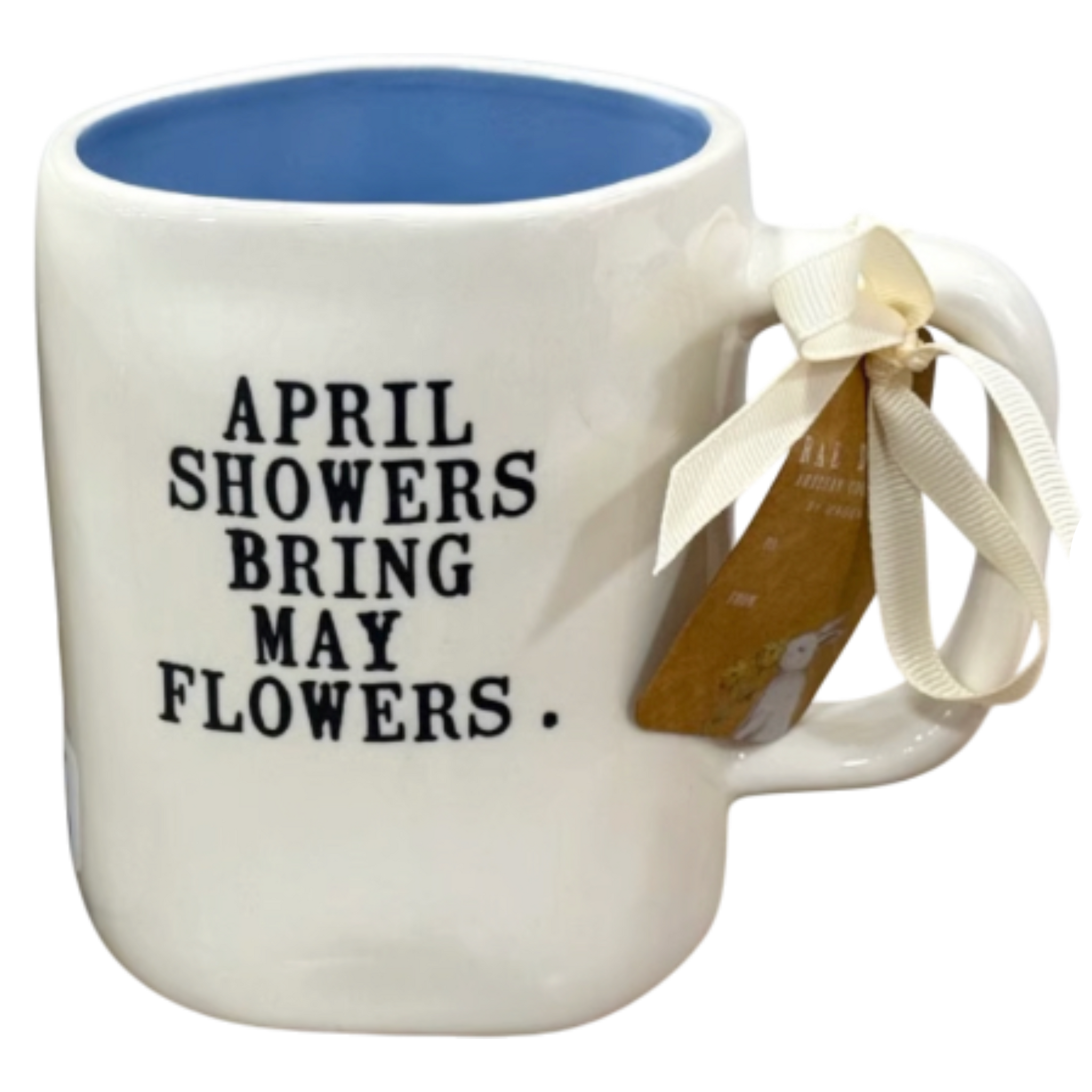 Rae Dunn APRIL SHOWERS BRING MAY FLOWERS Mug | Spring – Dunn Directory