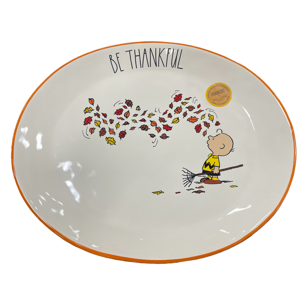 BE THANKFUL Platter