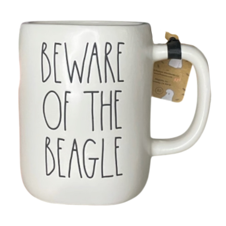 BEWARE OF THE BEAGLE Mug ⤿