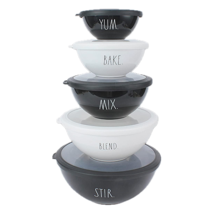 MIXING BOWL Set with Lids