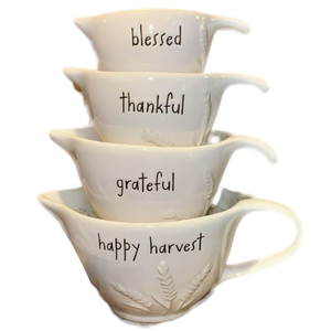 HAPPY HARVEST Teacup Measuring Cups