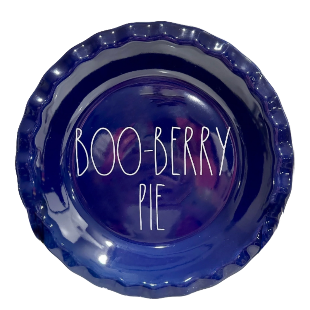 BOO-BERRY PIE Plate