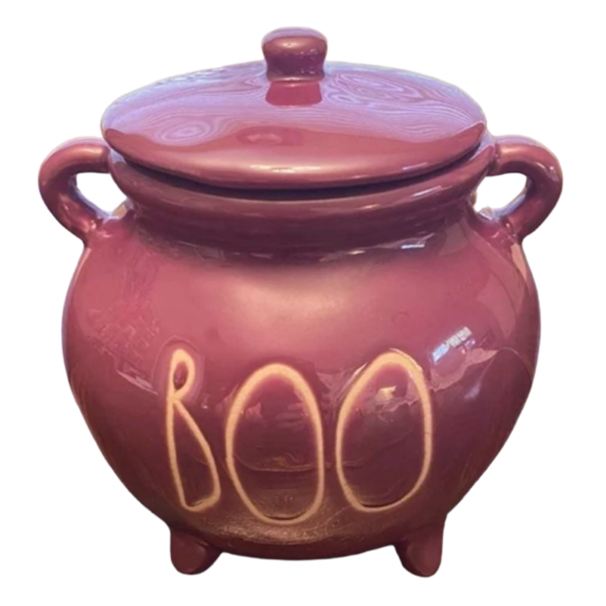 Rae Dunn POISON & outlet BOO CAULDRON CANDLE