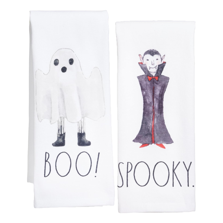 BOO & SPOOKY Kitchen Towels