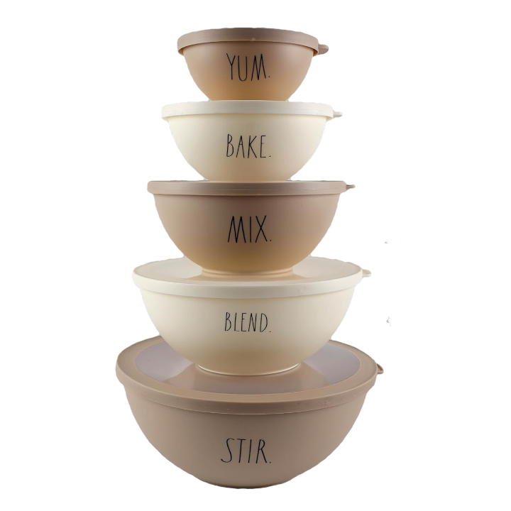 MIXING BOWL Set with Lids