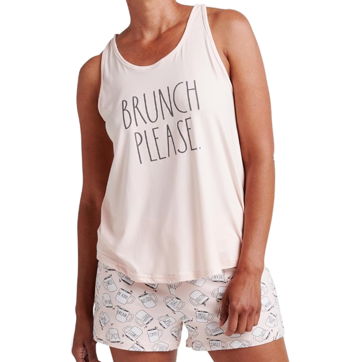 BRUNCH PLEASE Pajama Set