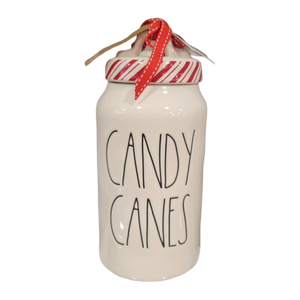 CANDY CANE LANE Canister