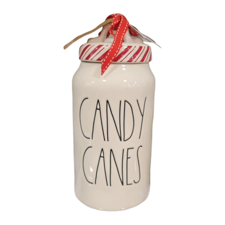 CANDY CANE LANE Canister