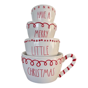 CANDY CANE Teacup Measuring Cups