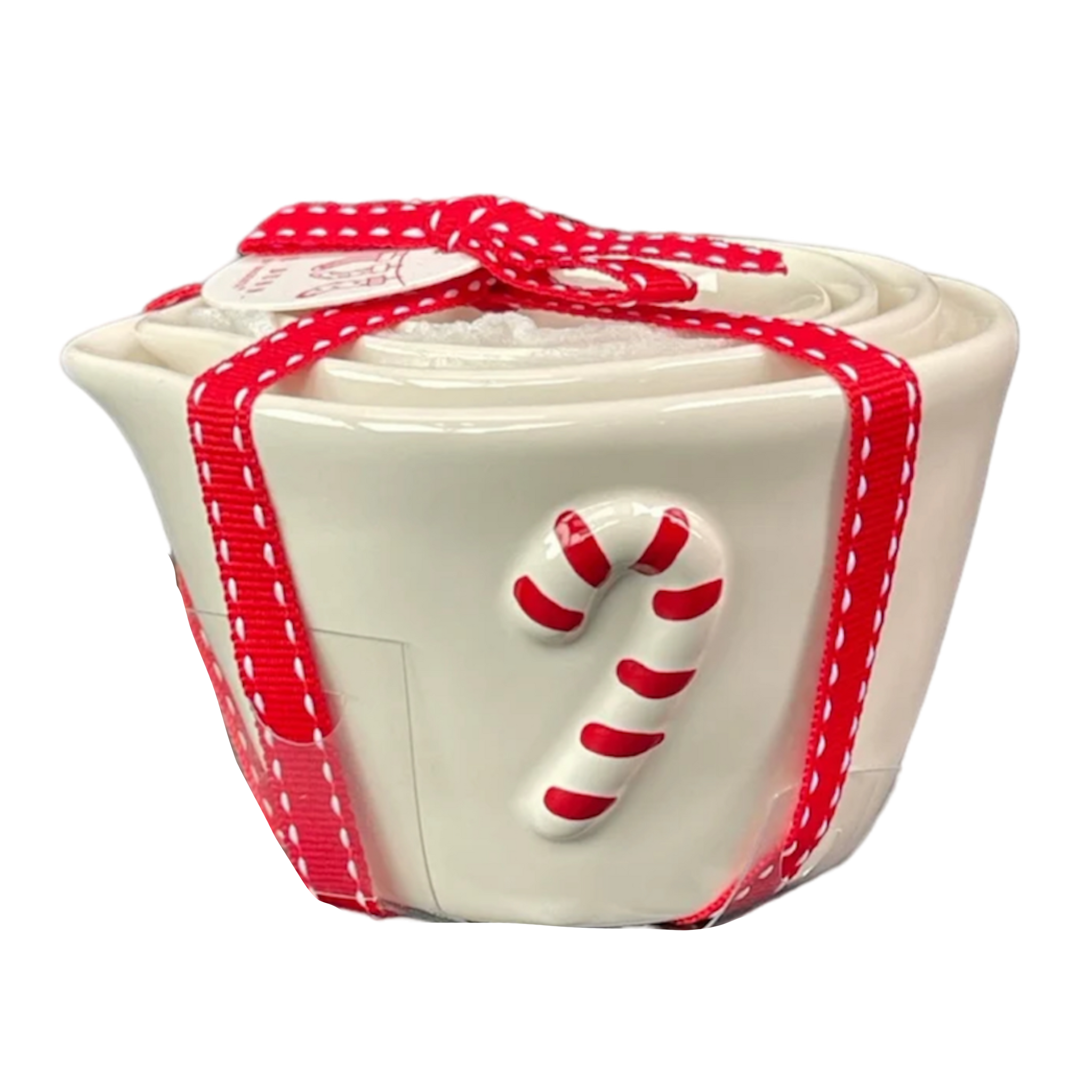 Rae Dunn Candy Cane Measuring Cups