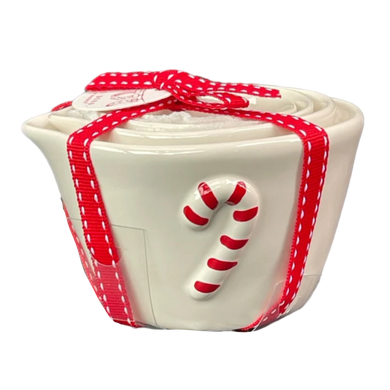 Rae Dunn Candy Cane Measuring Cups Holiday Christmas NEW
