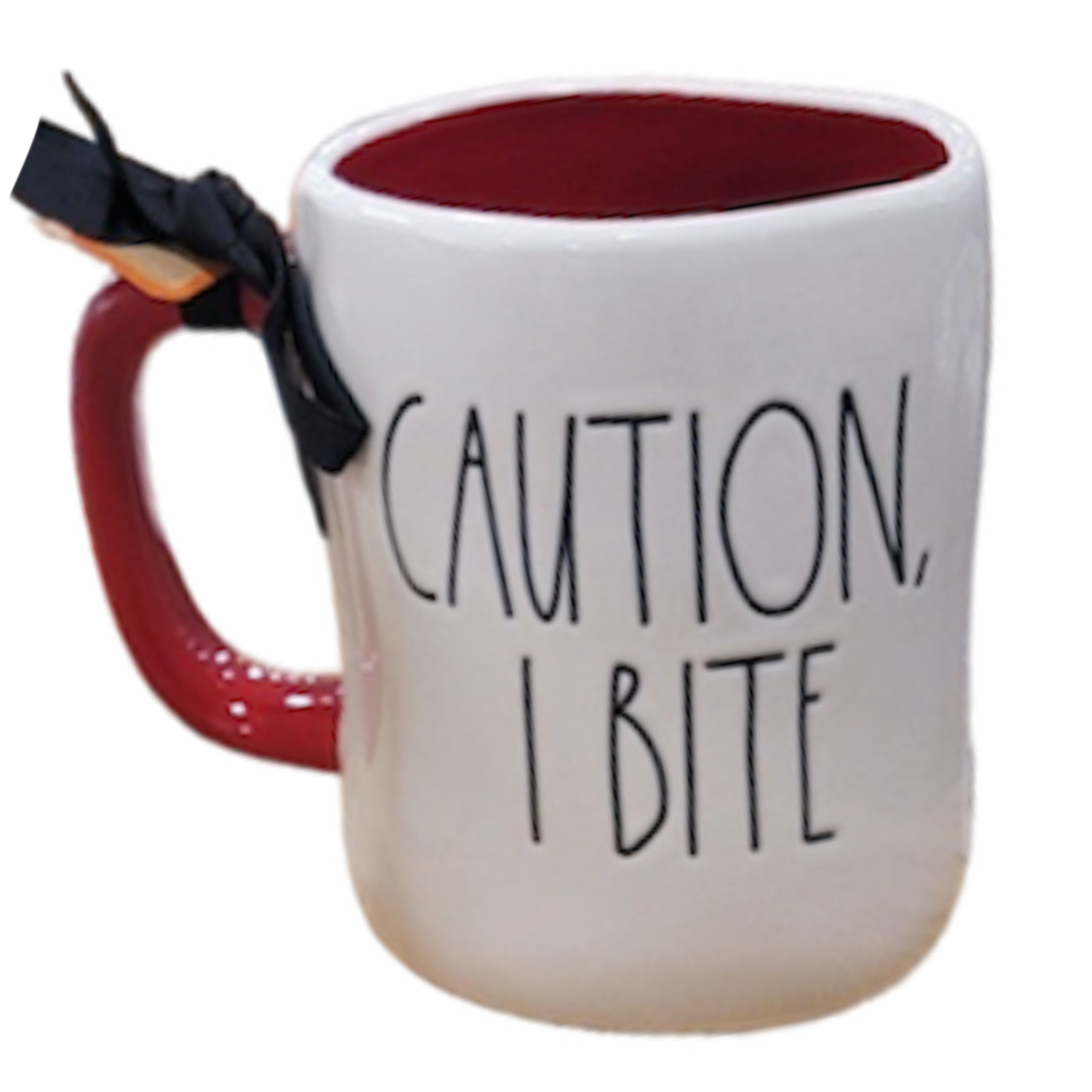 CAUTION, I BITE Mug ⤿