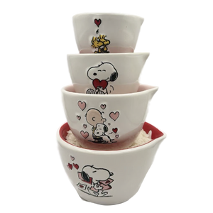 CHARLIE BROWN VALENTINE'S DAY Measuring Cups ⤿