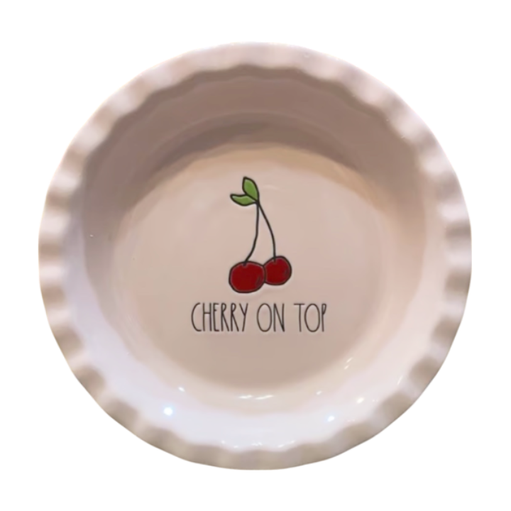 CHERRY ON TOP Pie Plate