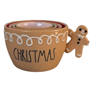 GINGERBREAD Teacup Measuring Cups