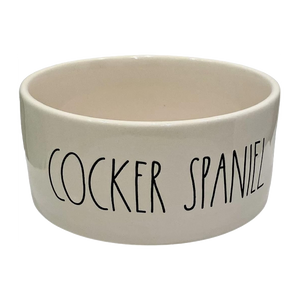 COCKER SPANIEL Dog Bowl