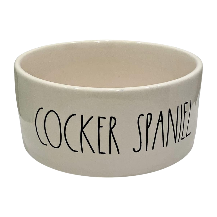 COCKER SPANIEL Dog Bowl