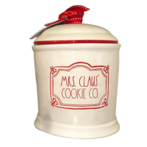 MRS. CLAUS' COOKIE CO. Canister