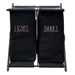 LIGHTS & DARKS Laundry Basket