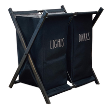 Load image into Gallery viewer, LIGHTS &amp; DARKS Laundry Basket
