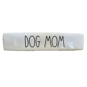 DOG MOM Name Plate