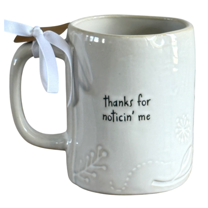 THANKS FOR NOTICIN' ME Mug