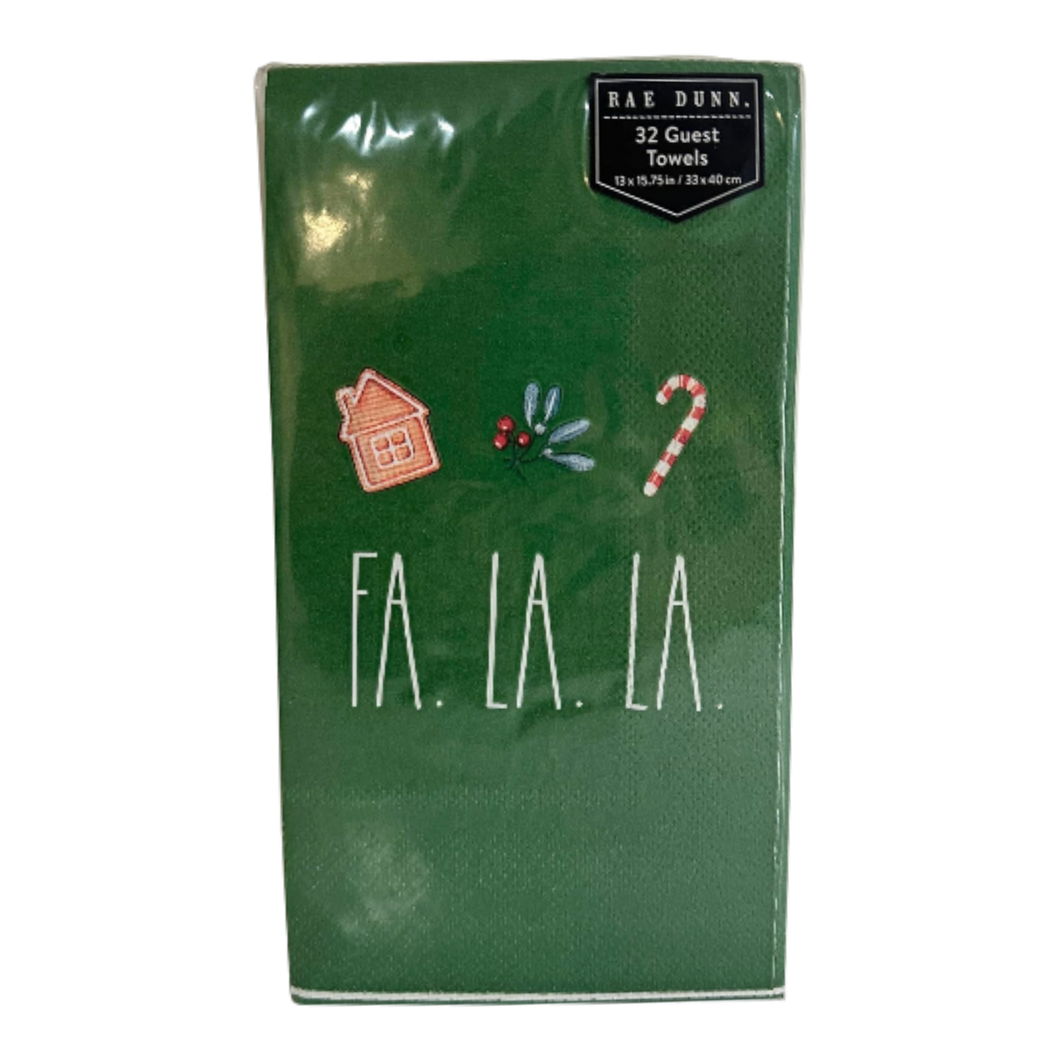 FA LA LA Guest Napkins