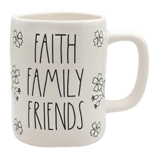 Load image into Gallery viewer, FAITH FAMILY FRIENDS Mug ⟲
