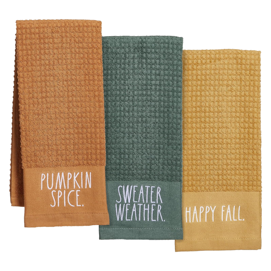 SWEATER WEATHER Kitchen Towels