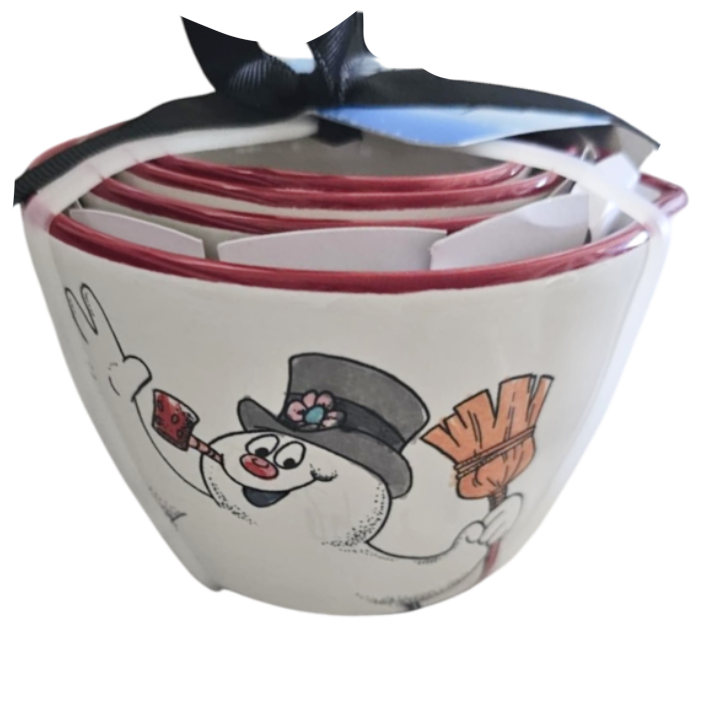 Rae Dunn Frosty the Snowman fashion Canister