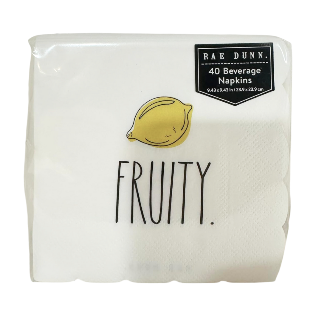 FRUITY Beverage Napkins