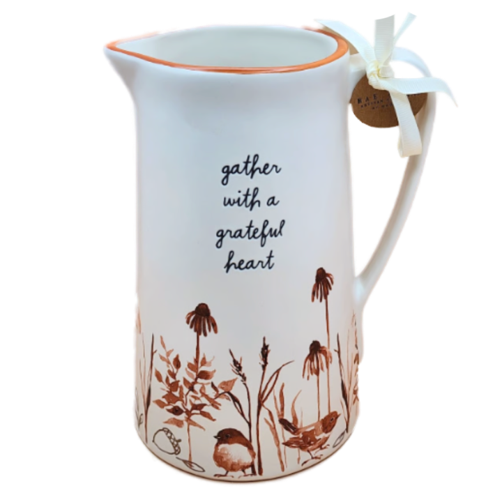 GATHER WITH A BROKEN HEART Pitcher