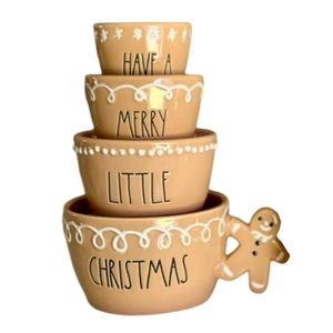 GINGERBREAD Teacup Measuring Cups