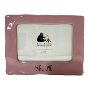 GIRL DAD Picture Frame