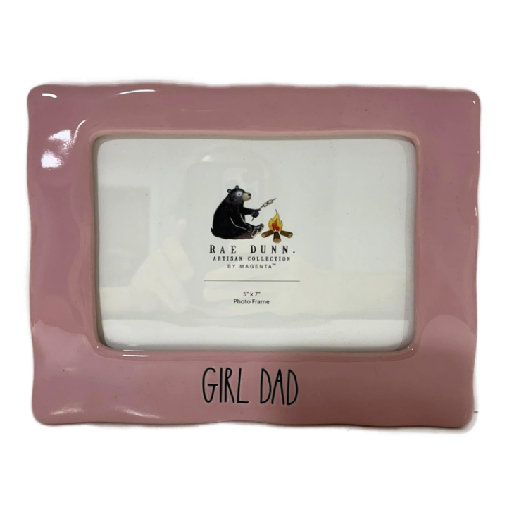 GIRL DAD Picture Frame