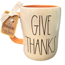 Load image into Gallery viewer, GIVE THANKS Mug ⤿
